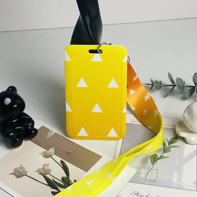 Lanyard Kartenhalter, Anime, yellow - Bild 1
