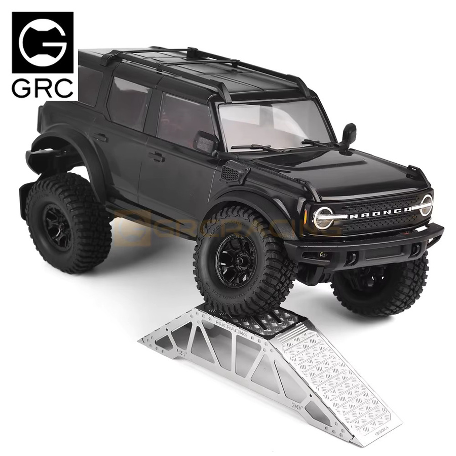 GRC Hindernisrampe Absperrung, Zubehör, Edelstahl, 1:18 - Bild 2