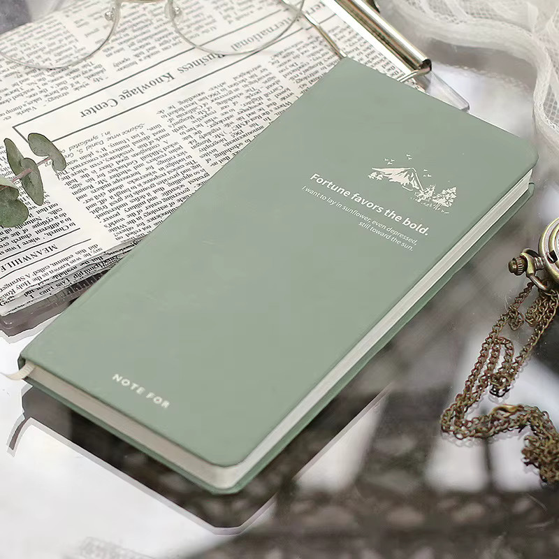 Mori Fresh Retro Slim Notebook wöchentliches Notizbuch mit selbstfüllbarem Jahresprüfplan - Bild 2