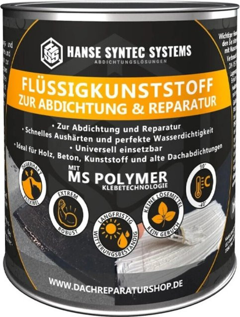 HSS Flüssigkunststoff MS-Polymer als wasserdichte Flüssigmembran in Weiß, 300 g - Bild 1