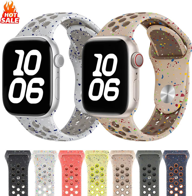 Uhrenarmband Silikon, Weiß, Unisex - Bild 1