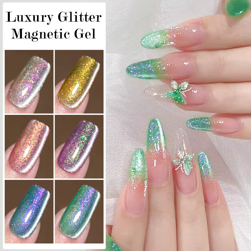 Mtssii DC208 Magnetischer Gel Nagellack, 7 ml, Glänzend - Bild 2