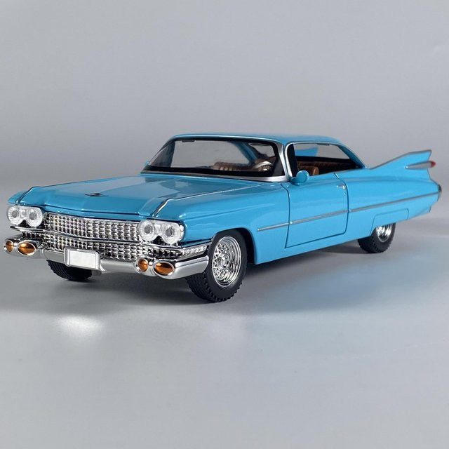 Linyi toy car Cadillac Eldorado Biarritz 1959 Serie 62, Modell, 1:24, Metall, ab 14 Jahren - Bild 1