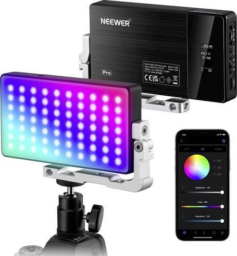 Neewer SL90PRO LED Videoleuchte in Schwarz mit 2,4 GHz Funksteuerung - Bild 1