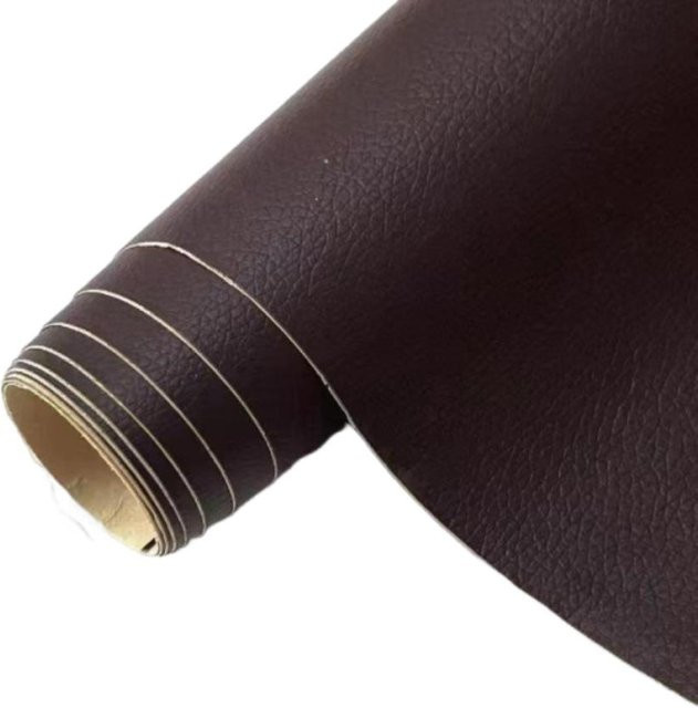 Selbstklebendes Leder-Reparaturband von hentongcar in Kaffeebraun für Sofas und Autositze, B: 50 cm, L: 137 cm - Bild 1