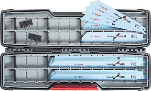Bosch Säbelsägeblatt-Set für Hubsägen, 20-teilig, flexibel für Metall in Tough Box - Bild 1