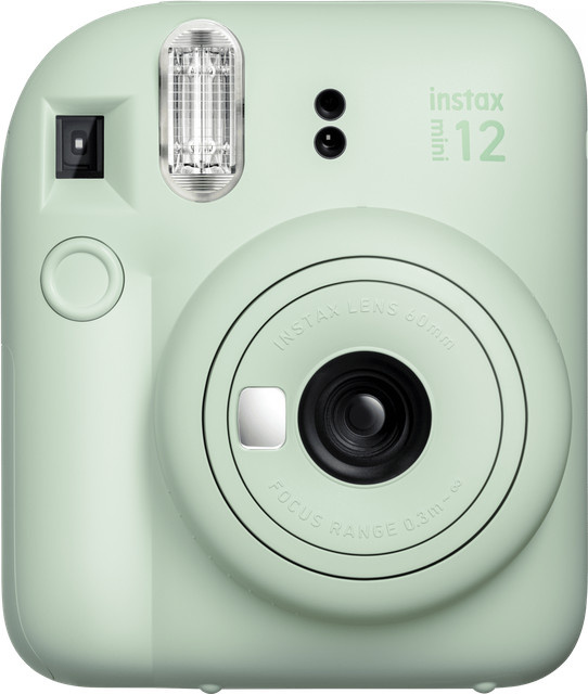 Fujifilm Instax Mini12 Sofortbildkamera in Mintgrün mit Film-Set für 10 Aufnahmen - Bild 1