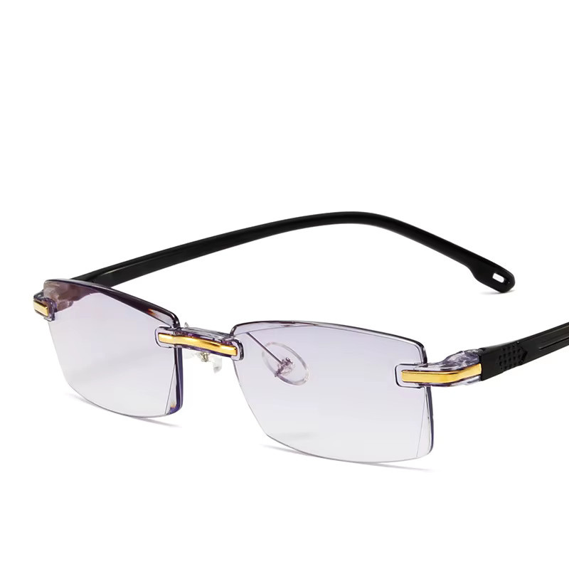 VABBON Lesebrille, randlos, TR90, Unisex, Blaulichtfilter - Bild 1