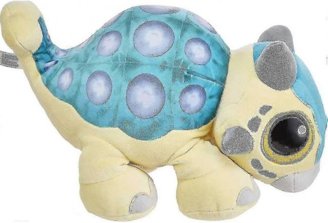 Jurassic World Baby Dinosaurier Plüsch, mit Brüllgeräusch, Blau - Bild 1