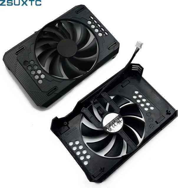 Gainward Pegasus GPU Kühler Lüfter TH1015S2H-PCA02 für RTX 3060 und RTX 3050 in Schwarz - Bild 1