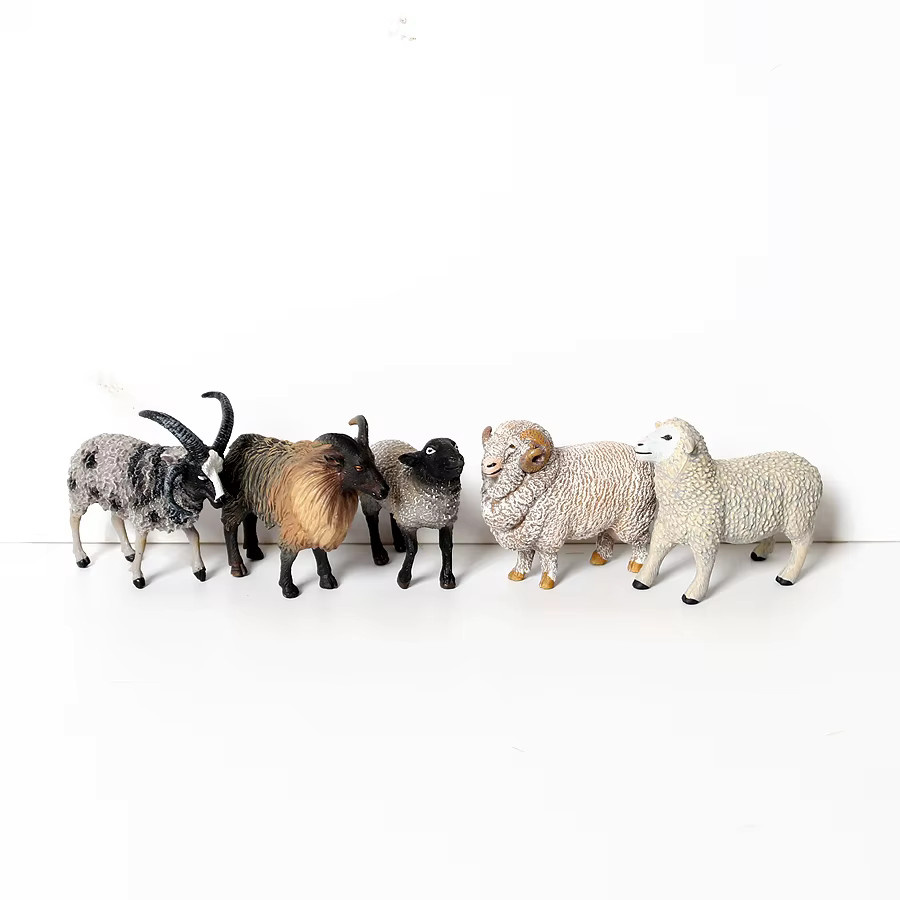 Bauernhof Tier Modell Figuren, Tiere, Kunststoff, Bunt / Mehrfarbig - Bild 1