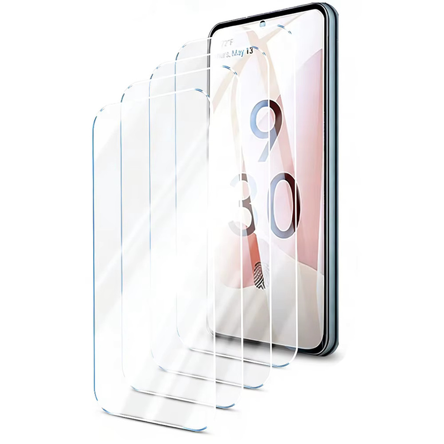 NNBILI Displayschutzfolie aus gehärtetem Glas für Xiaomi Redmi Note 13 Pro 5G, transparent, 5/3 Stück Set - Bild 6