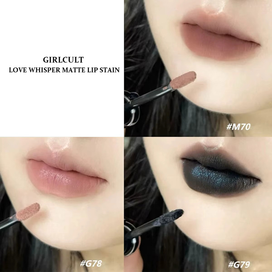 Girlcult Love Whisper Matte Lip Stain, Creme, M70 - Bild 2