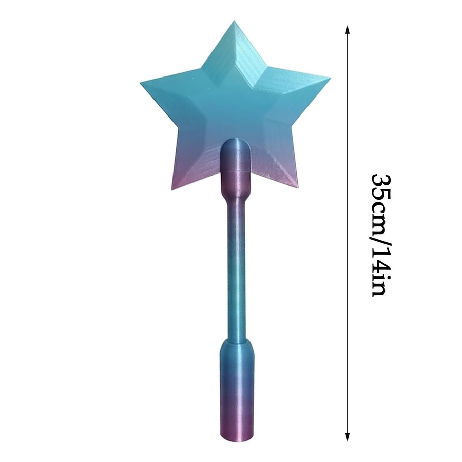 APWIKOGER Kontaktloser Kartenhalter im magischen Design, 3D-gedruckter Zahlungs-Zauberstab, Multicolor, Höhe: 35 cm - Bild 6