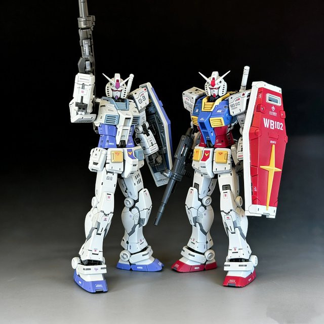 Bandai RG 1/144 RX-78-2 2.0 Yuanzu G3, Actionfiguren, Mech Bausatz, Plastikmodell - Bild 1