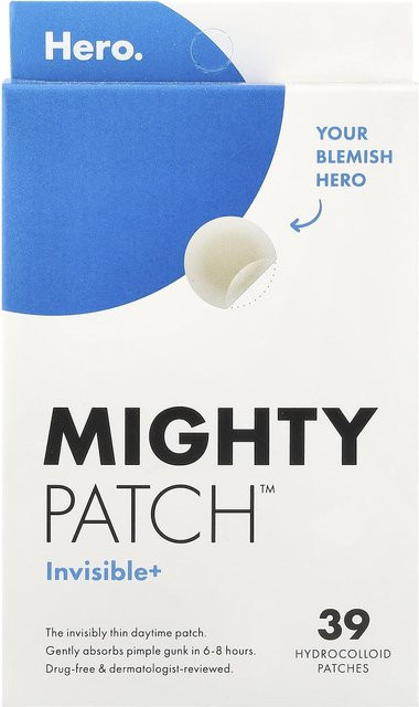 Hero Cosmetics Mighty Patch Invisible+, Hydrokolloid Pflaster, 39 Stück - Bild 1