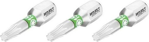 Hazet Torx-Bit 2223N-T15/3 Set, Antrieb 1/4 Zoll (6,3 mm), Innen TX Profil T15, Farbe Silber, 3er Pack - Bild 1