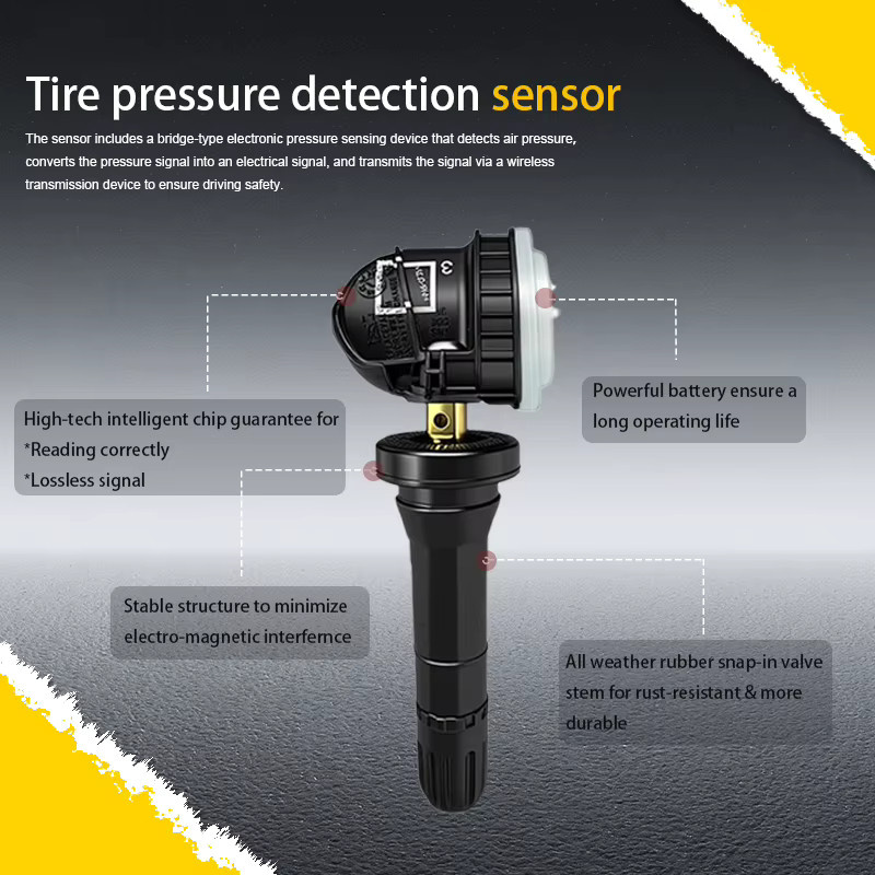 ANWAYTECH Reifendrucksensor 315MHz in Schwarz passend für Chevrolet Buick Cadillac ATS CT5 GMC Holden Ersatz für 13598772 13522630 - Bild 3