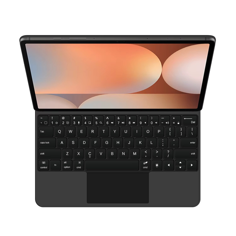 Samsung Magnetische Tastatur-Hülle mit Multi-Touch-Trackpad für Galaxy Tab S10+, S9+, S8+, S7+, S7 FE, S9 FE Plus und S9 Plus 12,4 Zoll in Schwarz oder Weiß - Bild 2