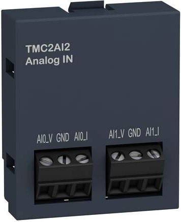Schneider Electric TMC2AI2 Erweiterungsmodul in Grau - Bild 1