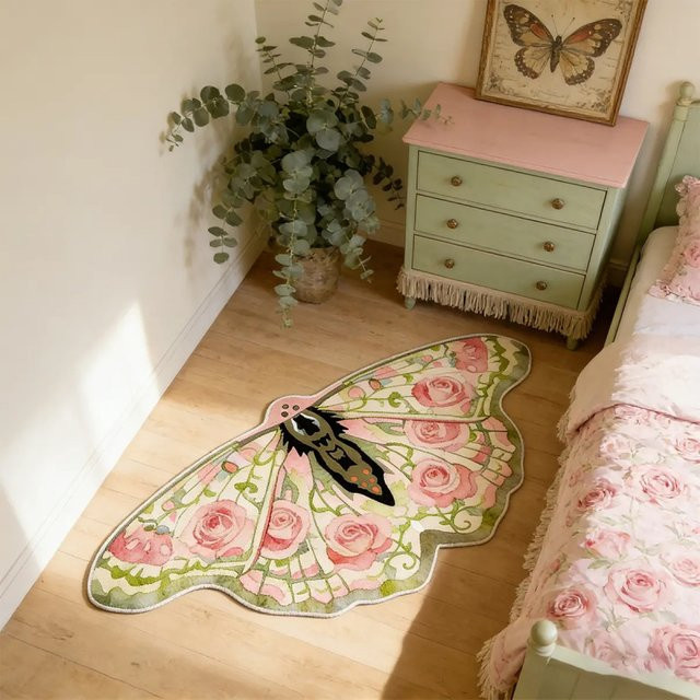 VIKAMA Vintage Boho Langer Läufer Teppich, Rutschfest und Waschbar, Multicolour - Bild 1