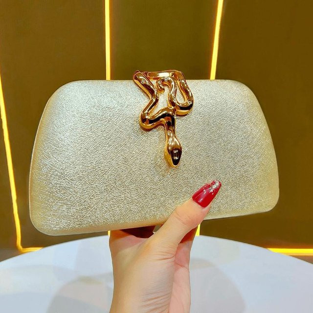 Tasche Damen, Kette, gold bunt - Bild 1