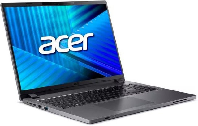 Acer TravelMate P2 16 WUXGA Laptop in Grau mit Intel Ultra 5-115U, 32GB RAM, 512GB SSD und Windows 11 Pro (QWERTZ) - Bild 1