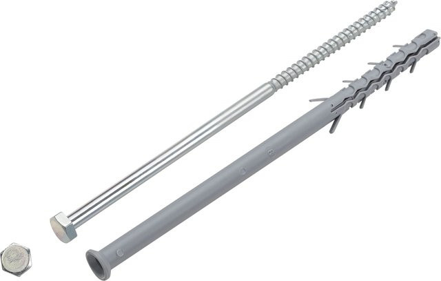 LUX-TOOLS Fensterrahmendübel aus Kunststoff, Durchmesser: 10 mm, Länge: 200 mm, 4 Stück - Bild 1