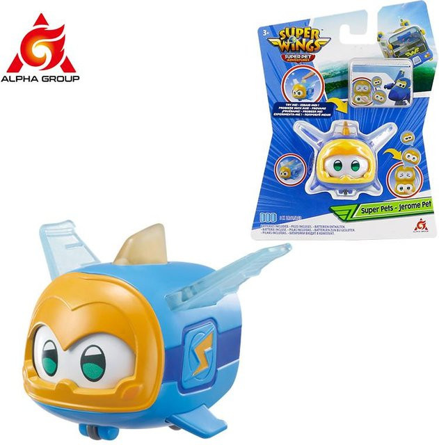 Alpha-Gruppe Super Wings Haustier-Dinosaurier Actionfiguren ab 3 Jahren - Bild 1