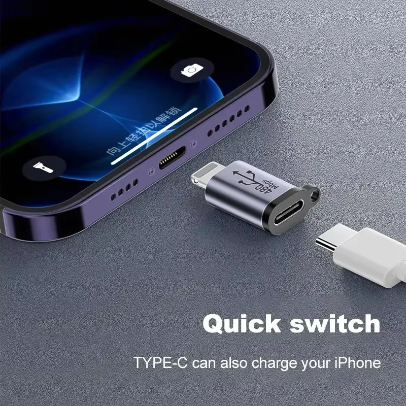 MACDOT USB Typ-C Adapter Set für iOS, Micro-USB und Mini-USB als Konverter für Xiaomi und Samsung Ladegeräte und Datenkabel - Bild 4