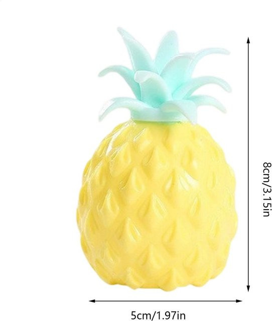 A Family Of Home Textiles Ananas-Design Dehnbares Quetsch-Sensorikspielzeug - Bild 1