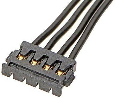 Molex Buchsengehäuse-Kabel in Schwarz mit 1,20 mm Rastermaß - Bild 1