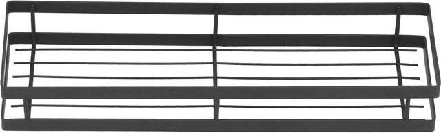 KONNWEI Gewürzregal aus Metall für die Wandmontage in Grau, minimalistisches Aufbewahrungssystem für die Küche, Länge: 40 cm - Bild 1