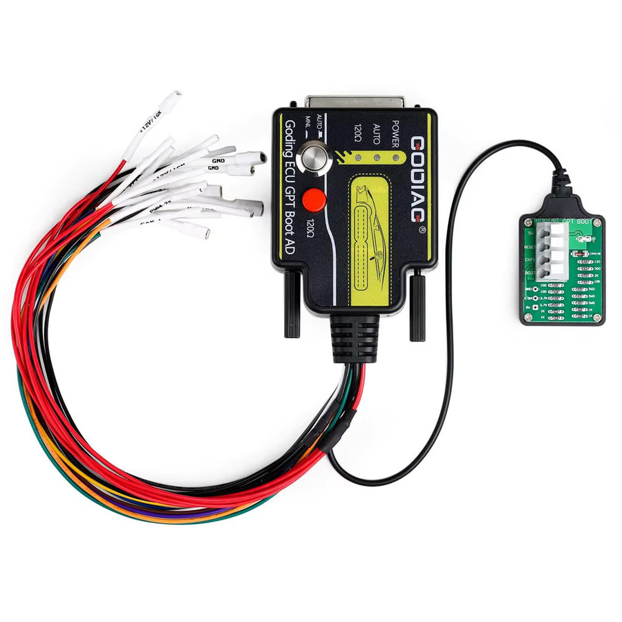 GODIAG ECU GPT Boot Anschluss in Schwarz zum Lesen und Schreiben von ECU ohne Demontage, kompatibel mit J2534, Openport und FoxFlash - Bild 3