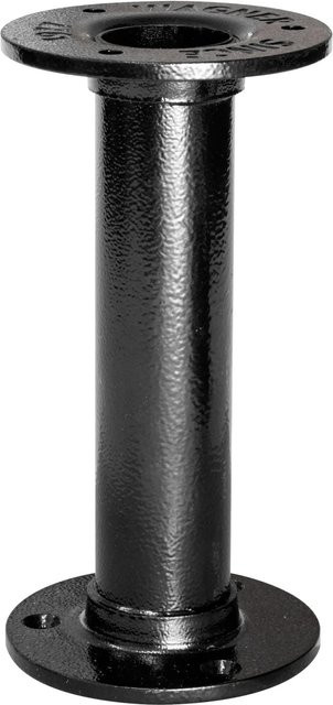Wagner Möbelbein Industrial Pipe aus Stahl in Schwarz Matt, Durchmesser: 32,5 mm, Höhe: 15 cm - Bild 1