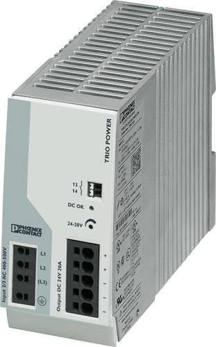 Phoenix Contact 2903155 Hutschienen-Netzteil DIN-Rail 24 V/DC 20 A 480 W grau - Bild 1