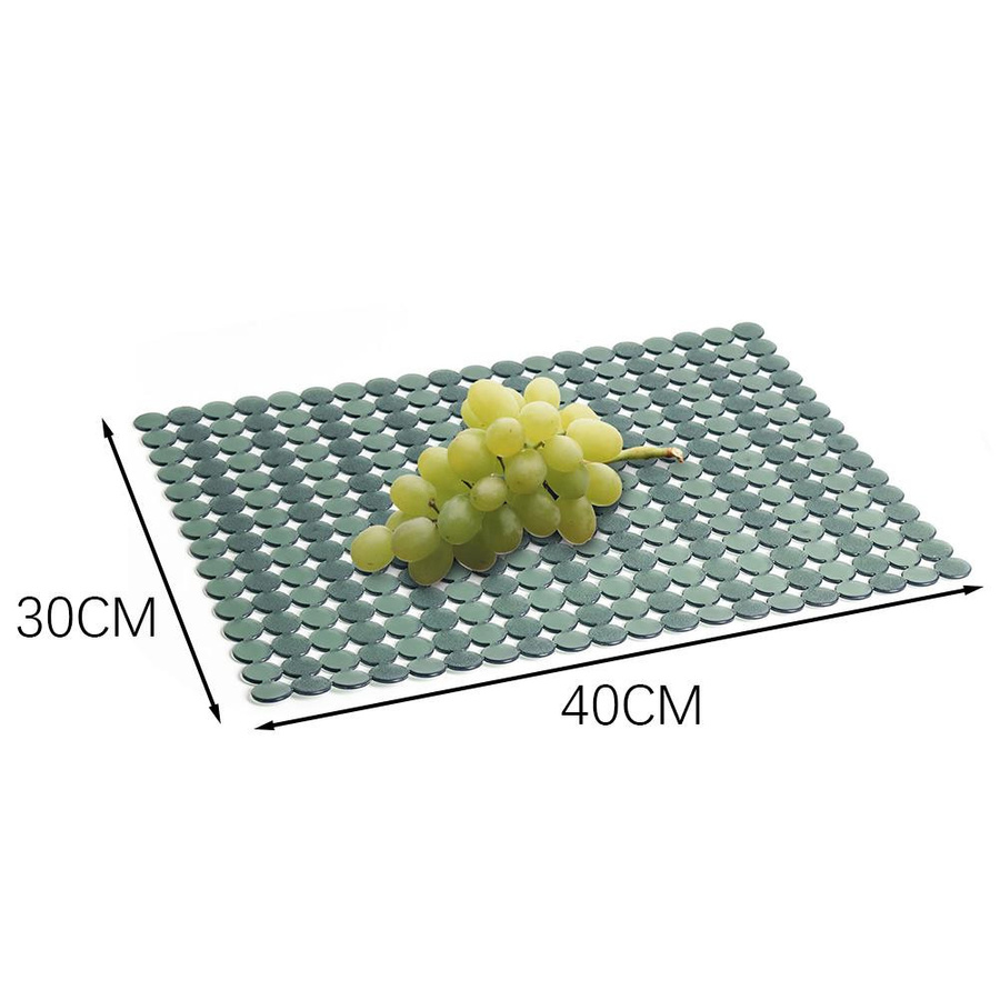 Aihogard Spülbeckenmatte Set aus 2 Stück, hitzebeständiger Spülbeckenschutz aus PVC für Küche und Badezimmer, B/T: 30 x 40 cm - Bild 3