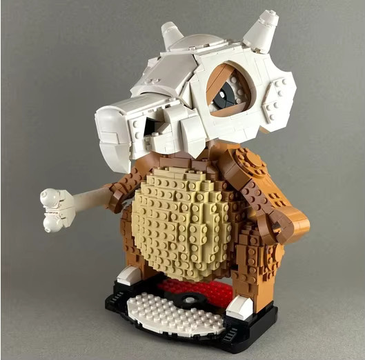 Keeppley Pokémon Cubone Mini Bricks Baustein-Actionfigur in Braun - Bild 2
