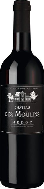 Château des Moulins Rotwein Médoc 2023, Cabernet Sauvignon & Merlot, trocken, 0,75 l - Bild 1