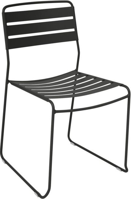 Fermob Surprising Stuhl aus Metall in Schwarz mit modernem Design und Cantilever-Untergestell - Bild 1