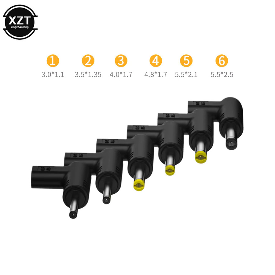 WYMECT USB C auf DC Power Adapter Universal PD Typ C zu DC Jack Stecker Konverter für Router und Tablet, Schwarz - Bild 4