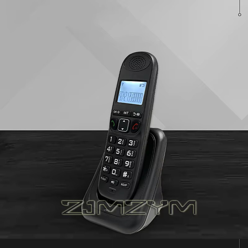ZJMZYM Digitales Schnurlostelefon in Schwarz mit Anrufer-ID und Freisprecheinrichtung - Bild 4