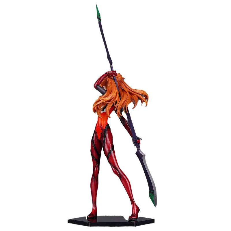 Bandai Evangelion Anime Figuren Ayanami Rei und Asuka Langley Soryu aus PVC als Sammlerfiguren und Desktop-Ornamente, Höhe: 28 cm - Bild 3