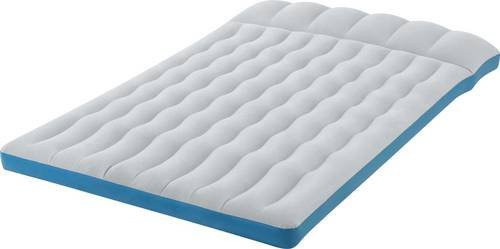 Intex Doppel-Campingmatratze Weiß Blau B/T/H: 127 x 193 x 24 cm - Bild 1