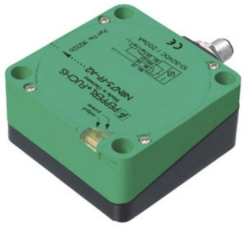 Pepperl+Fuchs Induktiver Sensor NRN75-FP-A2-P3-V1 182199 PNP in Grün - Bild 1
