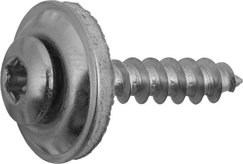GECCO Spenglerschrauben mit Torx-Antrieb aus rostfreiem Edelstahl in Silber, 200 Stück, Durchmesser: 4,5 mm, Länge: 25 mm - Bild 1