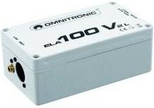 Omnitronic ELA-100V-2-L ELA-Transformator in Weiß mit Cinch und XLR Anschlüssen - Bild 1