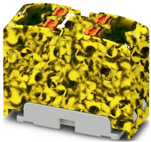 Phoenix Contact Verteilerblock Schwarz-Gelb 30 Stück - Bild 1