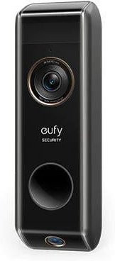 eufy Video Doorbell Dual Add-on Zusatzkamera 2K Akkubetrieben Schwarz - Bild 1