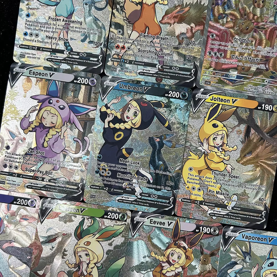 Keeppley Pokémon Sammelkarten, 10-teiliges Set, Fantasy, bunt - Bild 2